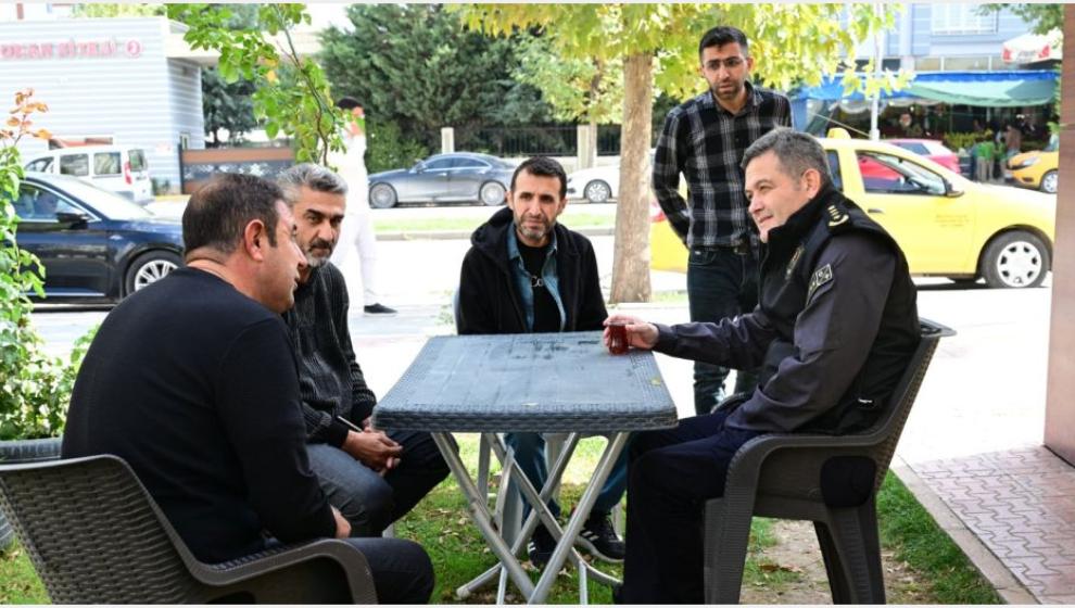 Emniyet Müdürü Ay'dan Esnaf Ziyaretleri