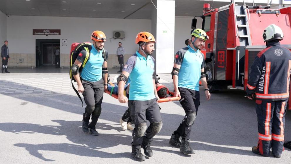 Hastahanede Yangın Tatbikatı Yapıldı