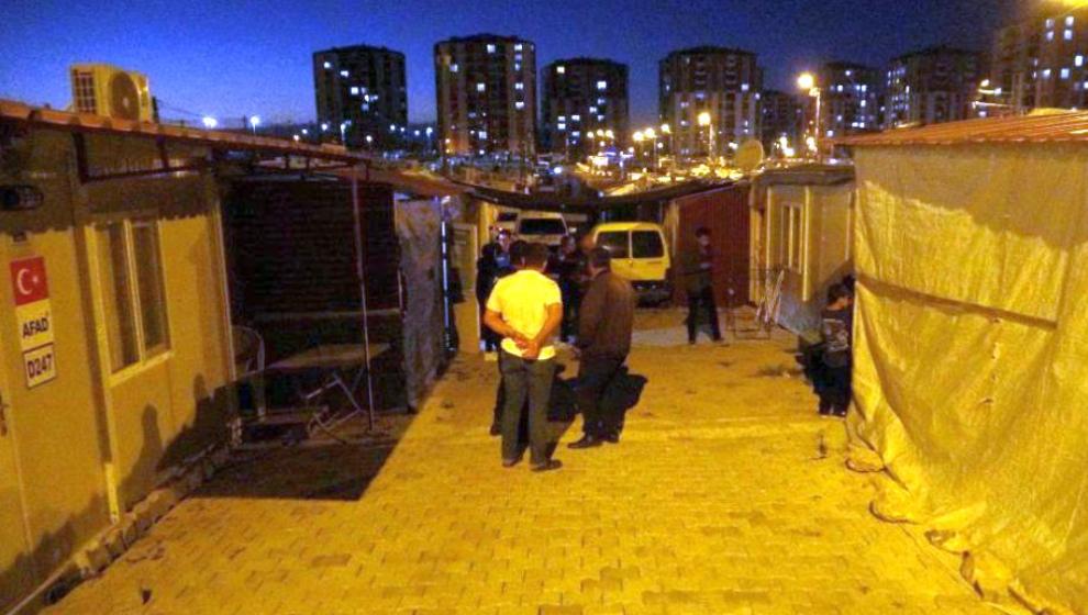 Konteyner Tuvaletinde Silahlı Saldırıya Uğradı