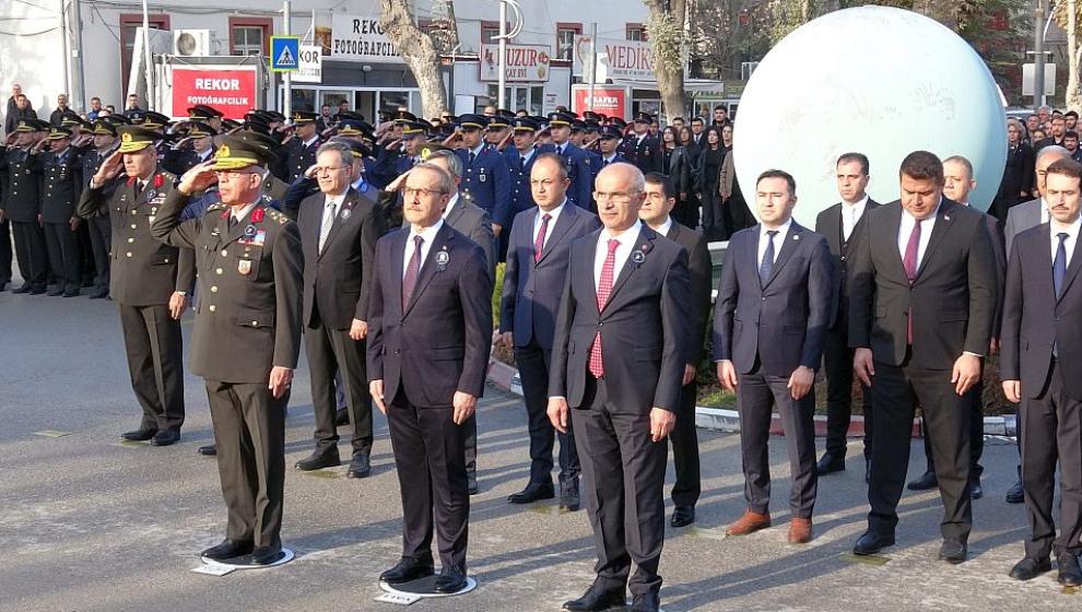 10 Kasım Atatürk'ü Anma Töreni Düzenlendi