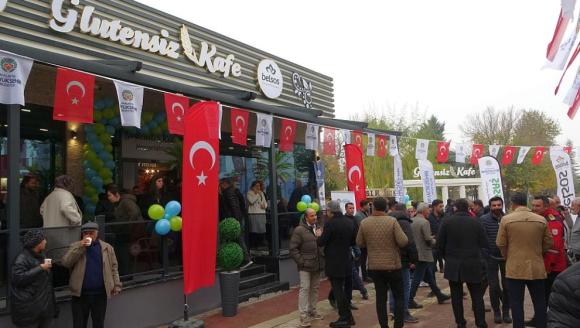 Bölgede İlk Olan Glutensiz Kafenin Açılışı Yapıldı