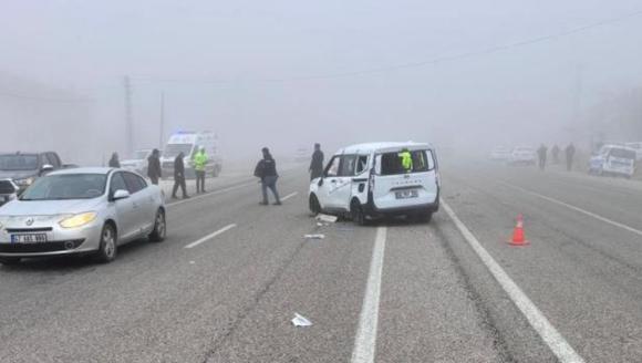 Doğanşehir'deki Trafik Kazasında 1 Kişi Yaralandı