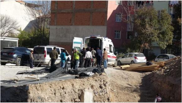 İnşaat Şantiyesinde İş Kazası Oldu, 1 İşçi Yaralandı