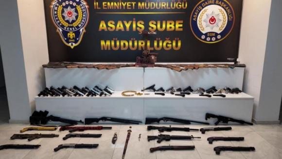 Malatya Dahil 3 İlde Silah Kaçakçılığı Operasyonu.. 28 Şüpheliye Gözaltı