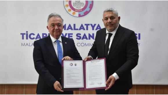 Malatya ve Osmaniye TSO'ları Kardeş Oldu