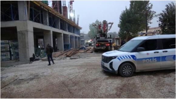 İş Kazasında Yaralanan İşçi Hastaneye Kaldırıldı