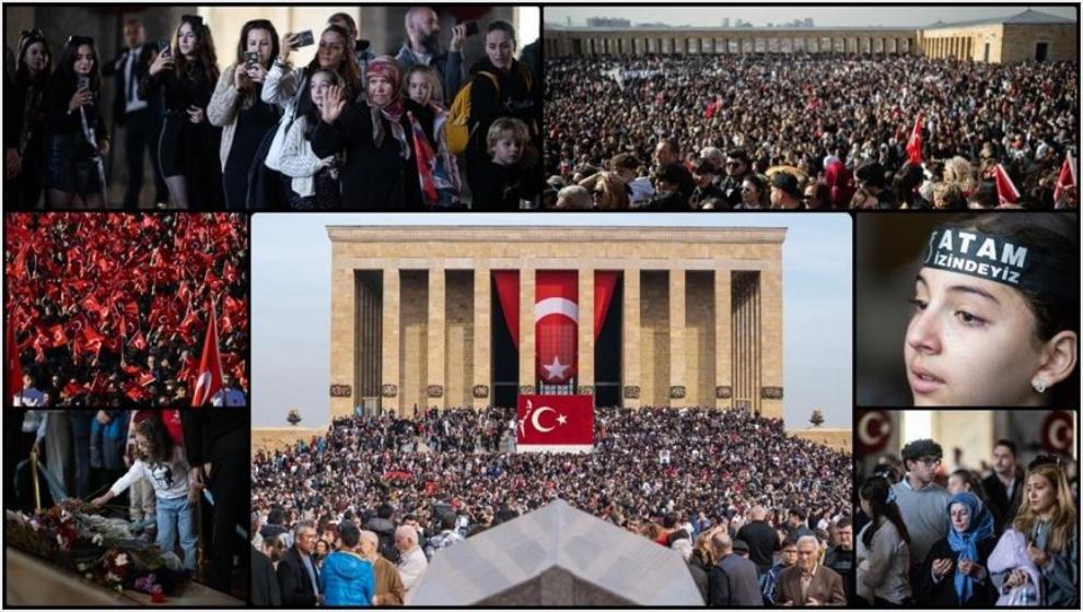 Anıtkabir'e Ziyaretçi Akını