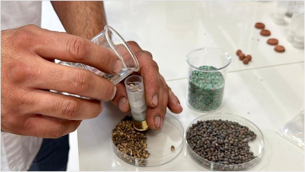 Araziye Ekim İçin Tohum Fişeği