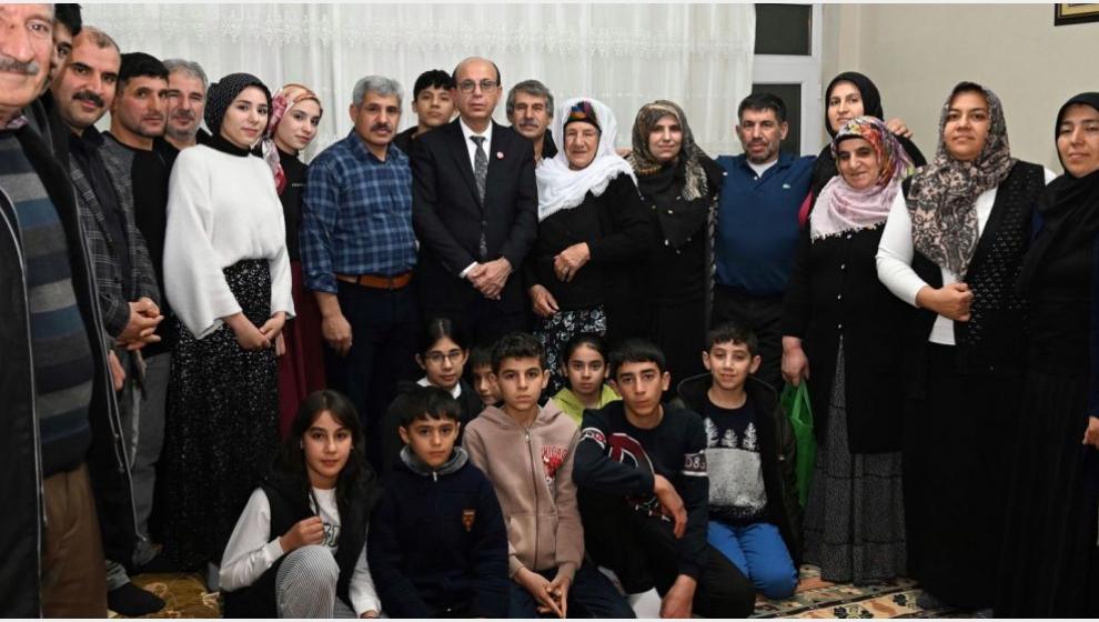 Başkandan 4 Kuşağın Bir Arada Yaşadığı Aileye Ziyaret