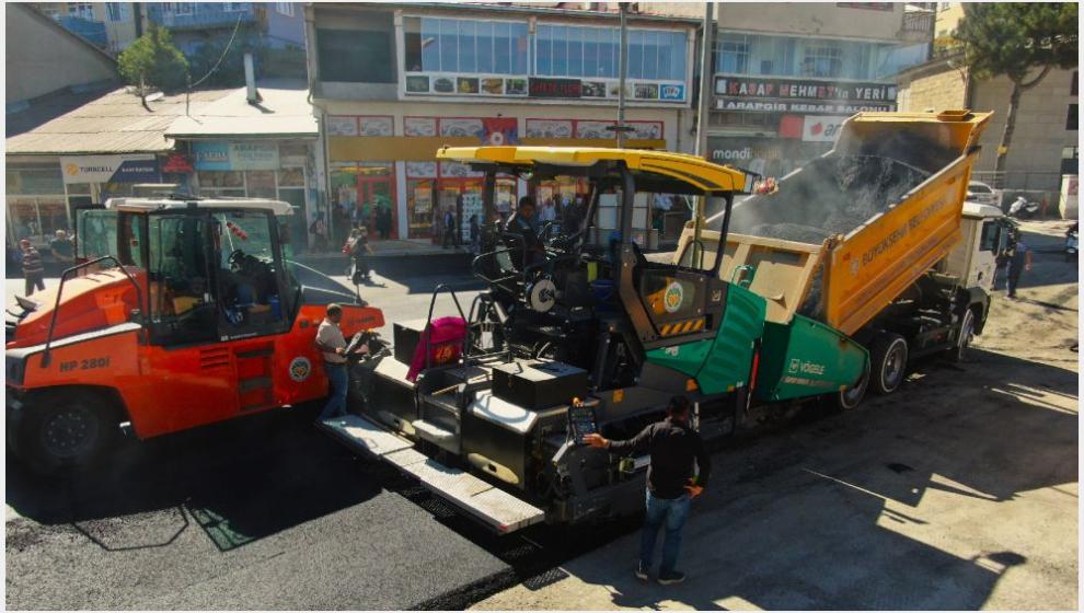 Büyükşehir'den Arapgir'de Asfalt Çalışması