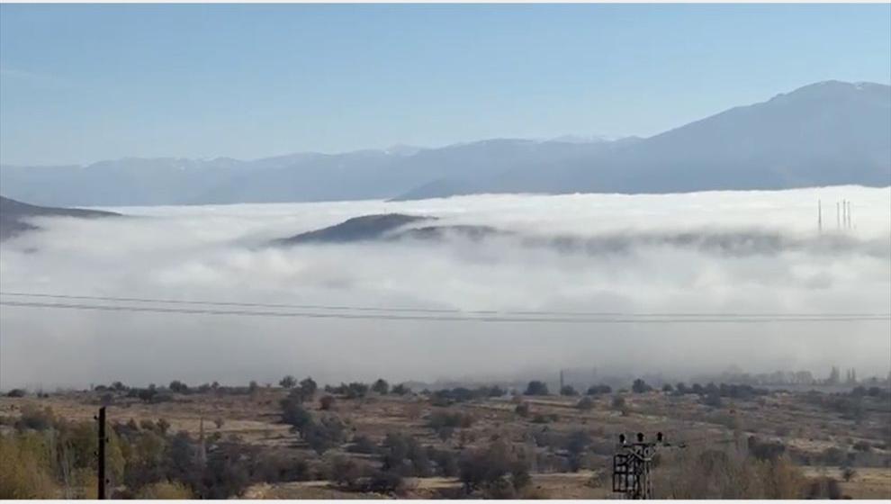 Doğanşehir'e Sis Çöktü!