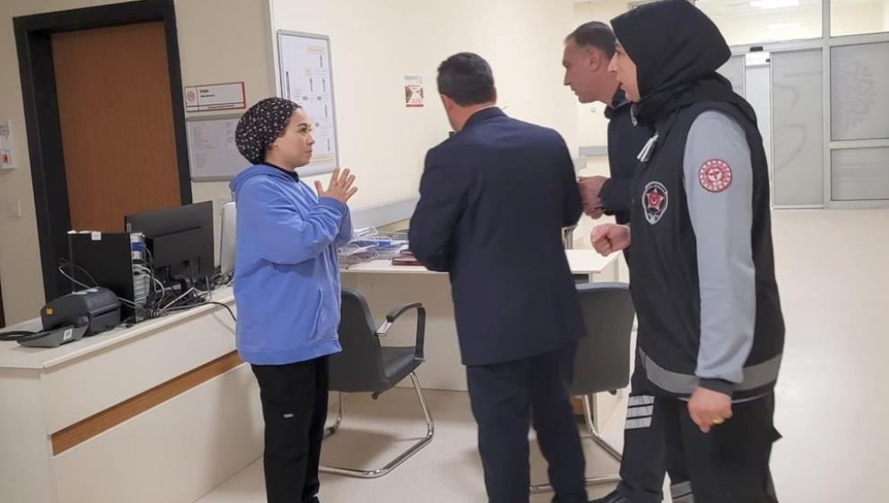 Hastanede 'Pembe Kod' Tatbikatı Gerçekleştirildi