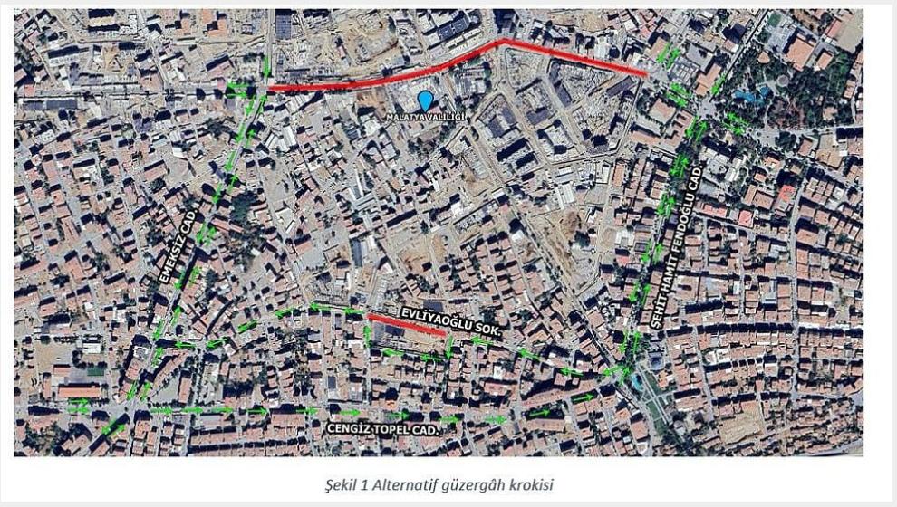 İnönü Caddesi Kısmen, Atatürk Caddesi Tamamen Trafiğe Kapanıyor