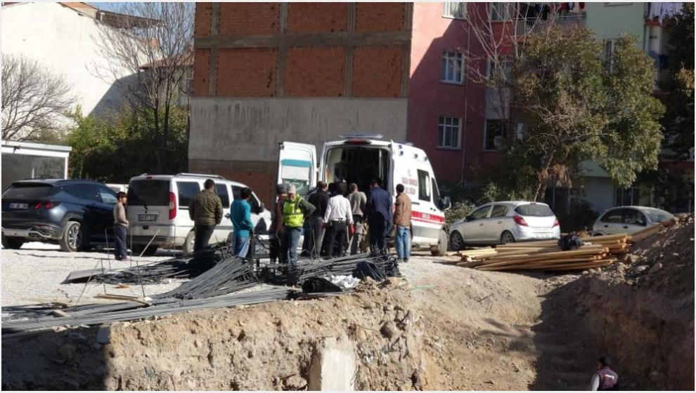 İnşaat Şantiyesinde İş Kazası Oldu, 1 İşçi Yaralandı