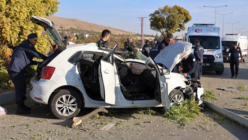 Malatya Yolunda Trafik Kazası.. 2'si Ağır 6 Kişi Yaralandı