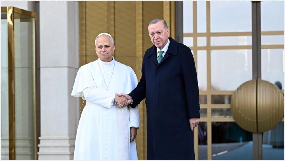 Papa 14. Leo Türkiye'ye Geldi