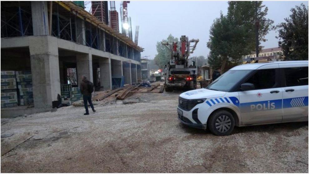 İş Kazasında Yaralanan İşçi Hastaneye Kaldırıldı