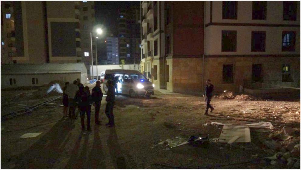 Şantiyede Bir İşçi Vurulmuş Halde Yaralı Bulundu