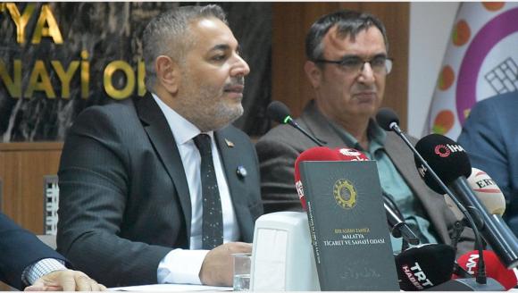 'Bir Asrın Tanığı: Malatya Ticaret ve Sanayi Odası' Kitabı İçin Kızılkaya'ya Teşekkür