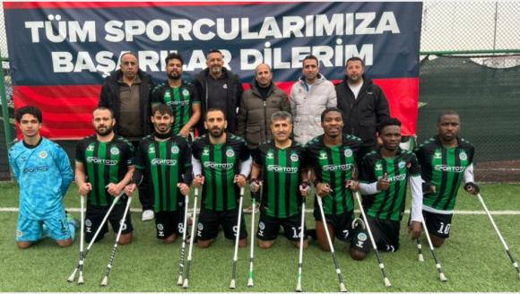 Büyükşehir Ampute Takımı Gebze'den Galibiyetle Dönüyor