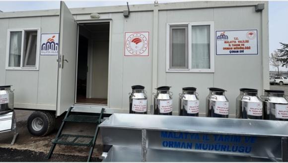 Deprem Konteynerleri 'Çoban Evi' Oldu