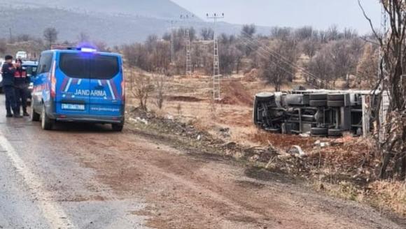 Doğanşehir'deki Trafik Kazasında 1 Kişi Yaralandı