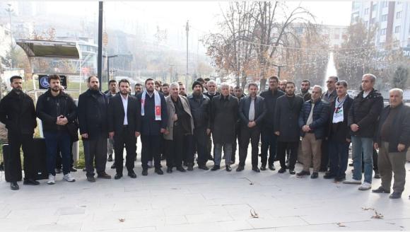 İsrail'in Gazze'ye Yönelik Saldırıları Protesto Edildi