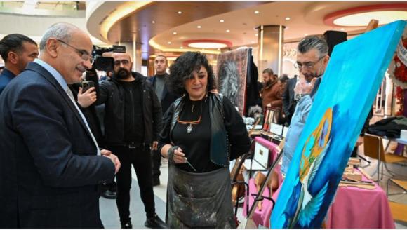 MABESEM'de 'Hasat' Temalı Yıl Sonu Sergisi Açıldı