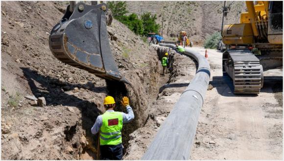 Sivas Sarıca'dan Kuluncak'a 38 Km'lik Su Hattı