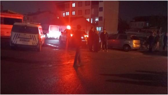 Trafik Kazasında 2 Polis Yaralandı