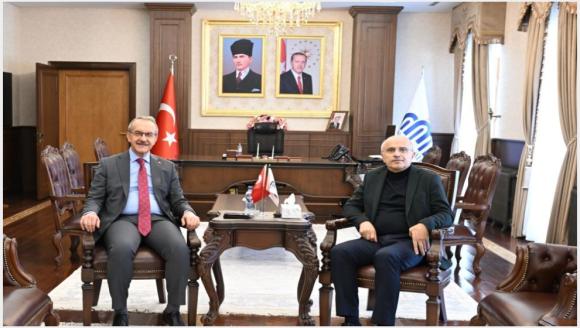 Vali İle Başkan Görüştü.. "Yatırım ve Hizmetlerimizi İstişare Ettik"