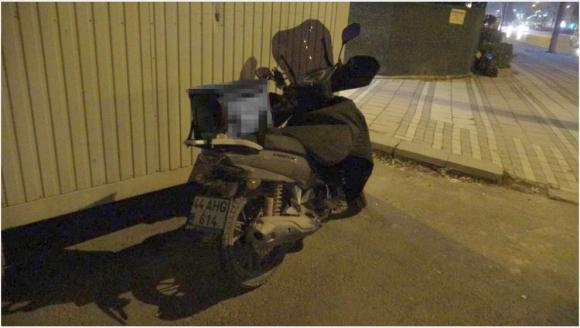 Virajdaki Kazada Motokurye Yaralandı