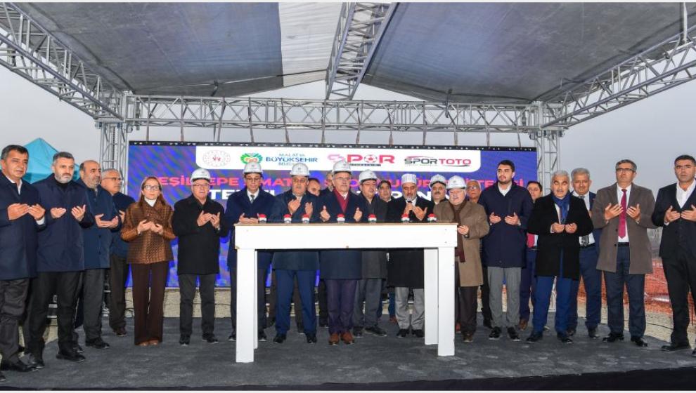 Amatöre Spor Tesisi Temeli.. 