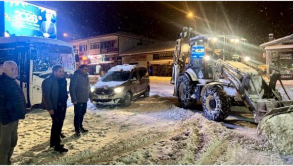 Akçadağ Belediyesi'nden Kar Mücadelesi