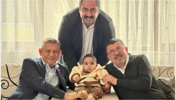 CHP Genel Başkanı, İl Başkanının Oğlu 'Veli Özgür'ü de Ziyaret Etti