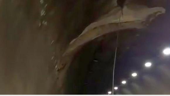 Erkenek Tüneli'nde Göçük