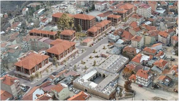 Hekimhan Taşhan Çevresinde Yeni Düzenleme Yapılıyor