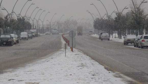 Kar Yağışı İl Merkezinde Etkili Oldu