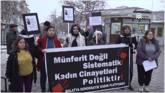 Kocasının Katlettiği Hamile Kadın İçin Kadınlardan Eylem