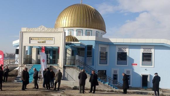 Kubbetü's-Sahra Cami İbadete Açıldı