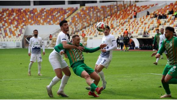 Malatya Yeşilyurt SK, Kendi Sahasında Oynadığı Maçta Puan Kaptırdı