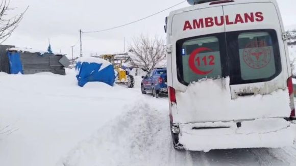 Malatya'da 457 Kırsal Mahalle Yolu Kardan Kapalı