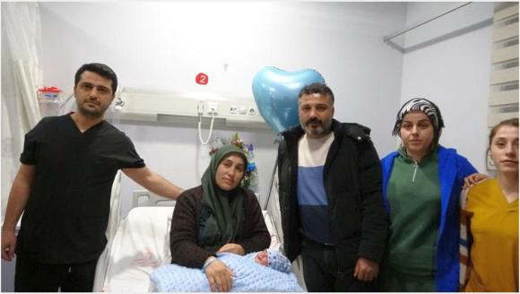Malatya'da Yeni Yılın İlk Bebeği Saat 00.08'de Dünyaya Geldi
