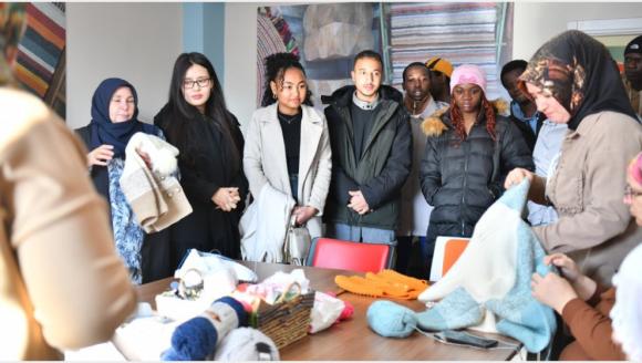 Konseyden Yabancı Uyruklu Üniversitelilere Kültür Gezisi