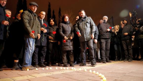 6 Şubat Depremlerinde Yaşamını Yitirenler Anıldı