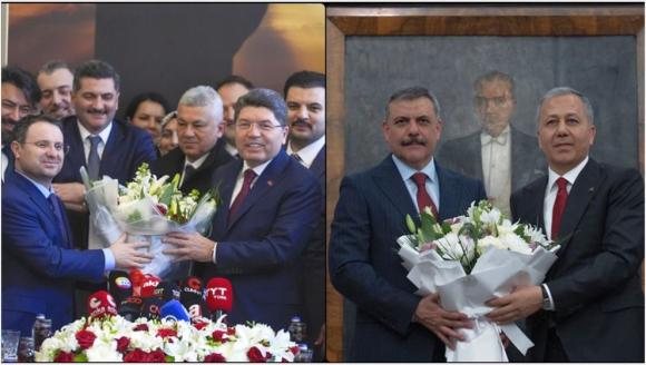 Yeni Adalet ve İçişleri Bakanları Görevi Eski Bakanlardan Devraldı