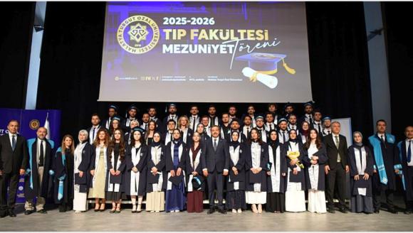 MTÜ Tıp İlk Mezunlarını Verdi