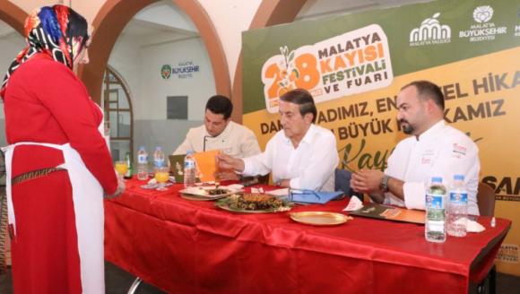 'Kayısı Tatlıları Yarışması' Yapıldı