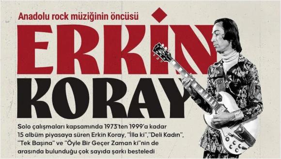 Özgün Tarzıyla Türk Müziğine Yön Veren Sanatçı: Erkin Koray