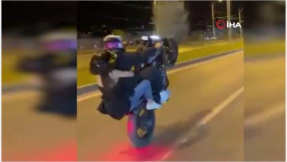 'Tek Tekerci'yi Polis Yakaladı, Ceza Yağdırdı..